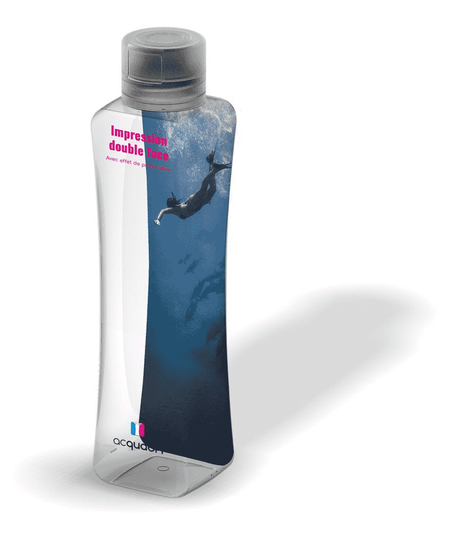 Des bouteilles d'eau alternatives et réutilisables